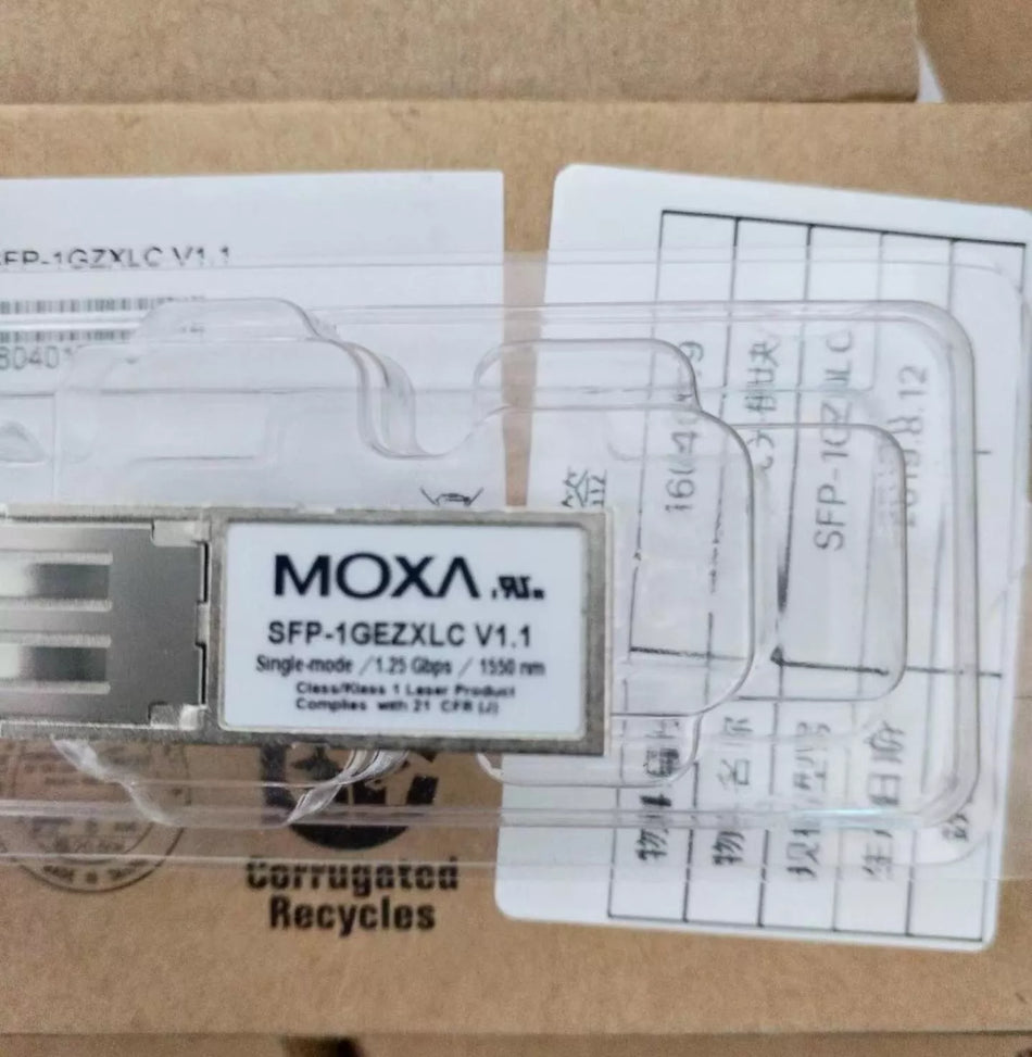 1pc NEW IN BOX MOXA SFP-1GZXLC V1.1 By #V7Z2 CH