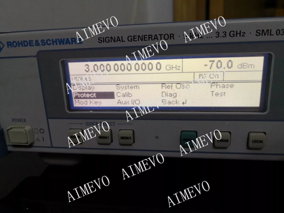 R&S SML03 ROHDE & SCHWARZ SML03 Signal Generator 9 kHz to 3.2 GHz