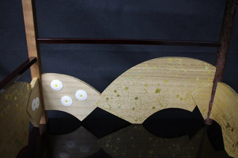 Japanese tea ceremony jyusendana shelf