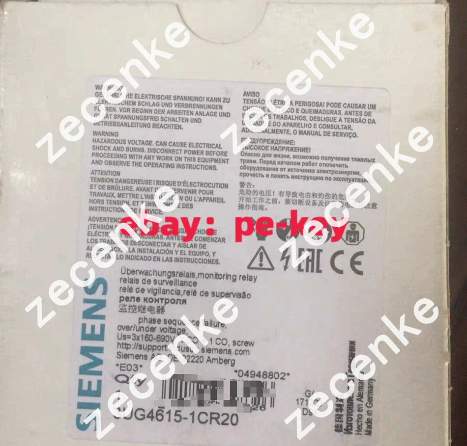 Siemens 3UG4615-1CR20 Relay Module - NEW Sealed