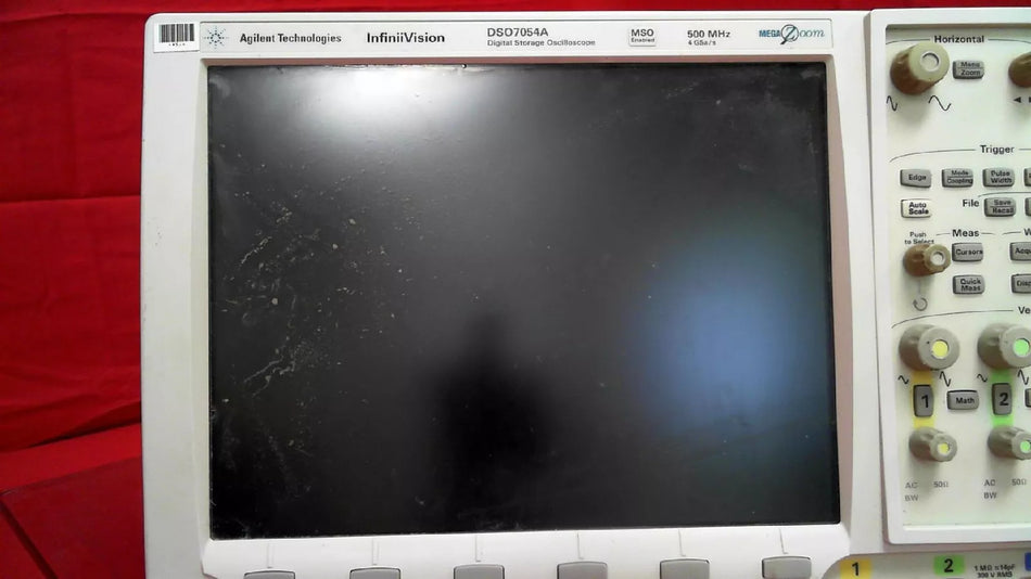 Agilent Keysight DSO7054A Oscilloscope 500MHz, 4GSa/s, 8Mpts, 3CH