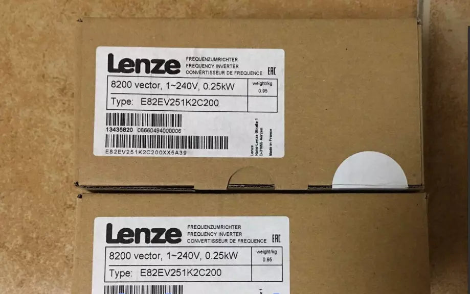 1PCS LENZE Drive E82EV251K2C200 220V / 0.25KW brand new Rapid delivery