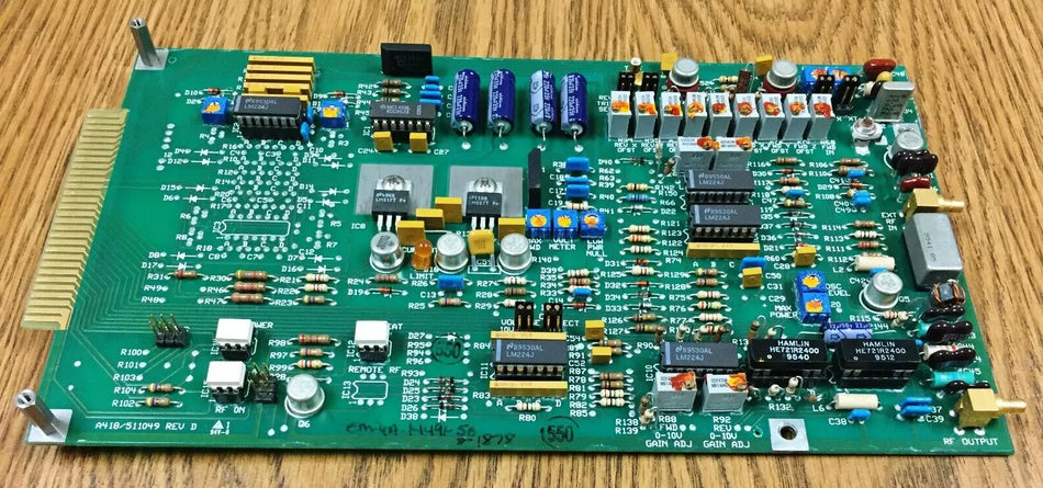 ENI A418 P/N: 511049 REV. D Controller