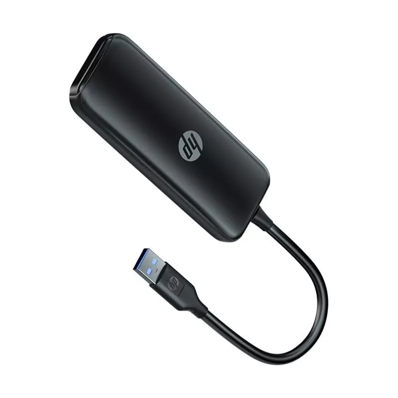 HP USB 3.0 4-Port Hub CT110 for High-Speed Data Transfer and Multi-Device Connectivity