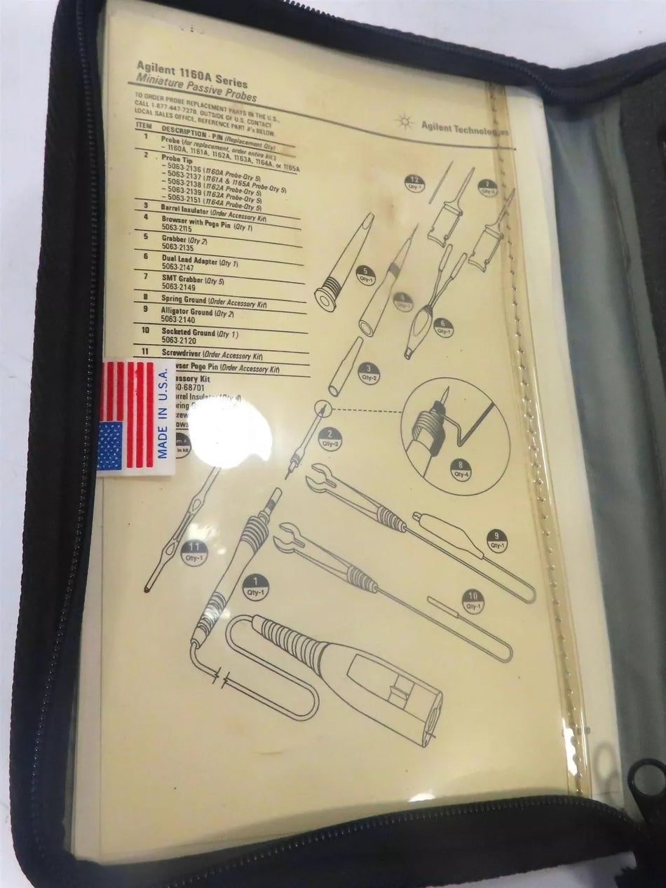 AGILENT 1160 Series Miniature Passive Probes for Electronic Testing