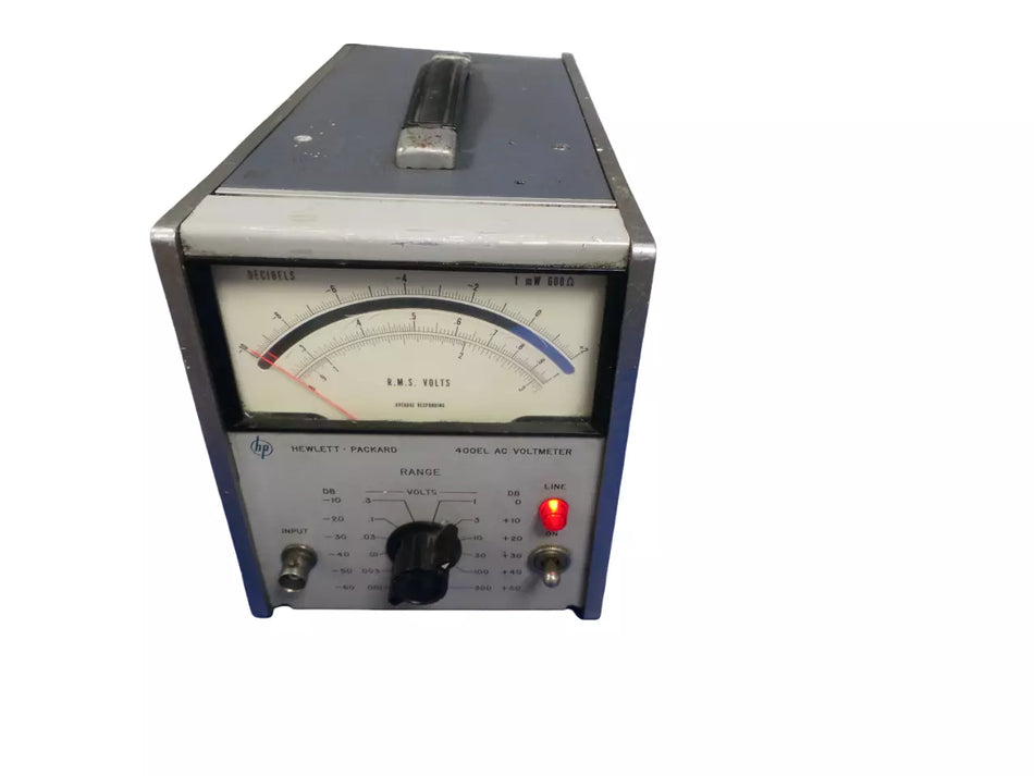 HP Hewlett Packard 400EL AC Voltmeter - High Precision Electrical Measurement Tool