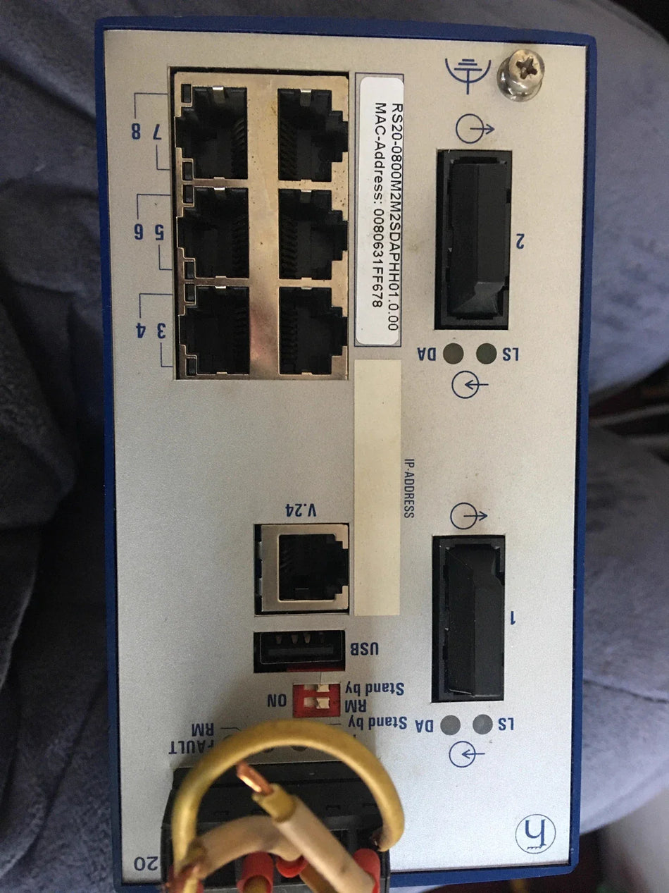 Hirschmann RS20-0800M2M2SDAPHH01 Managed Ethernet Switch