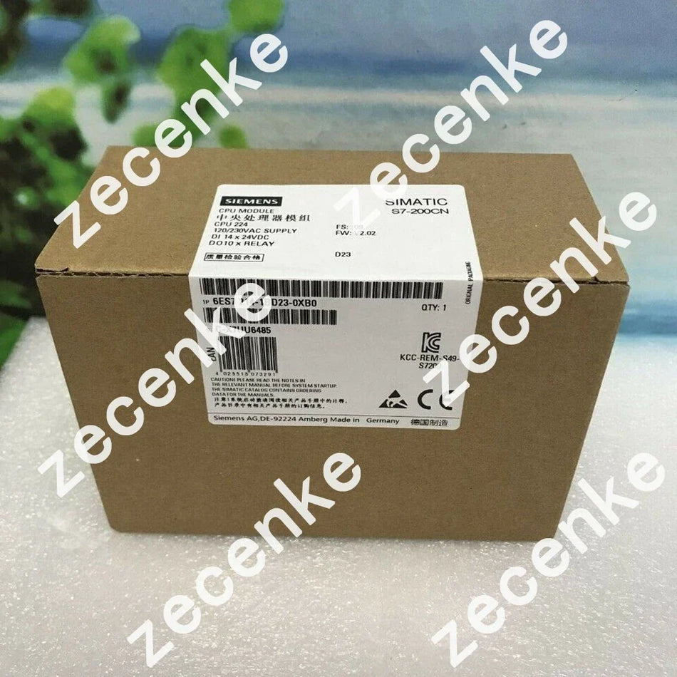 SIEMENS 6ES7 214-1BD23-0XB0 PLC 6ES7214-1BD23-0XB0 New One