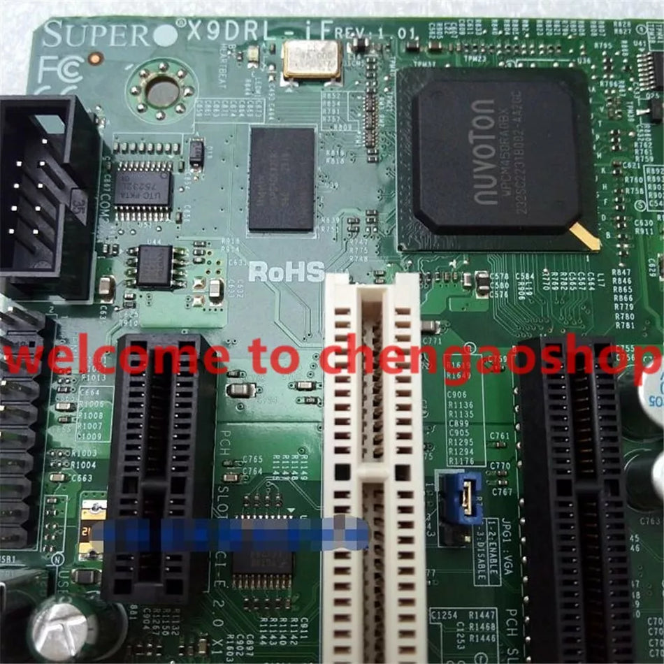 1pc NEW SUPERMICRO X9DRL-IF REV:1.01 Motherboard LGA 2011 By DHL EMS #V10I CH