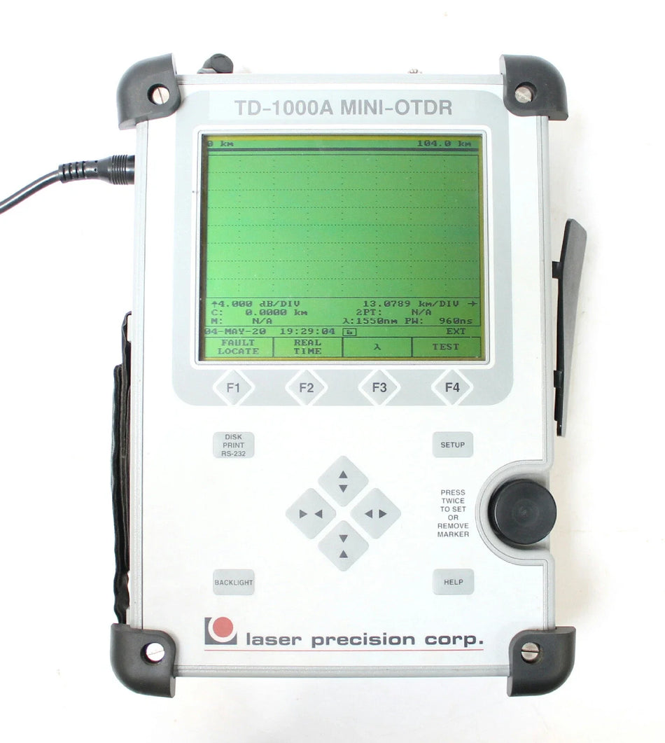 Laser Precision TD1000A Nettest TD-1000A Hand Held Fiber OTDR