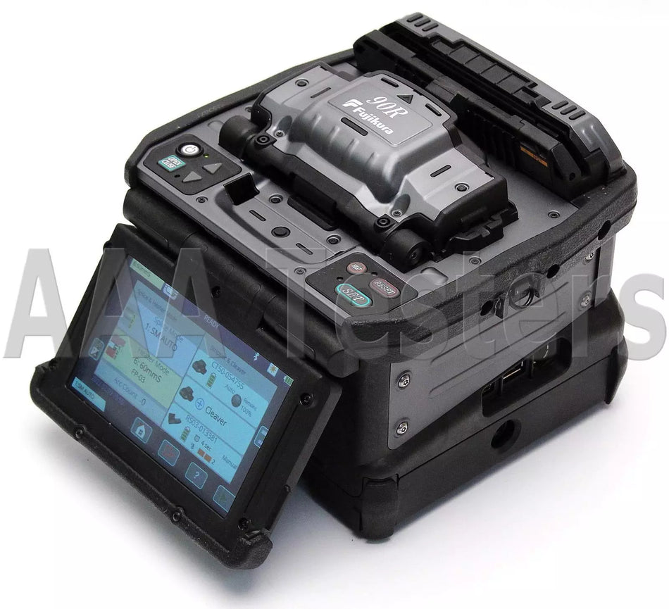 Fujikura 90R SM MM Ribbon Fiber Fusion Splicer w/ CT-50 Cleaver FSM-90R