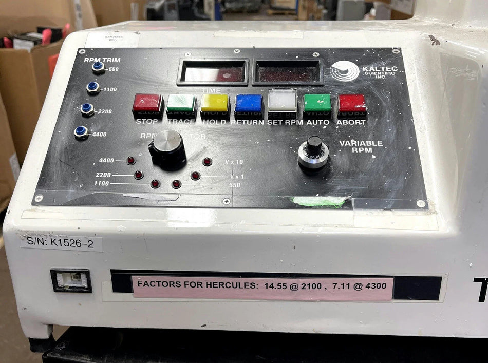 Kaltec Scientific Inc. Hercules TS-8 Hi-Shear Rheometer Viscometer