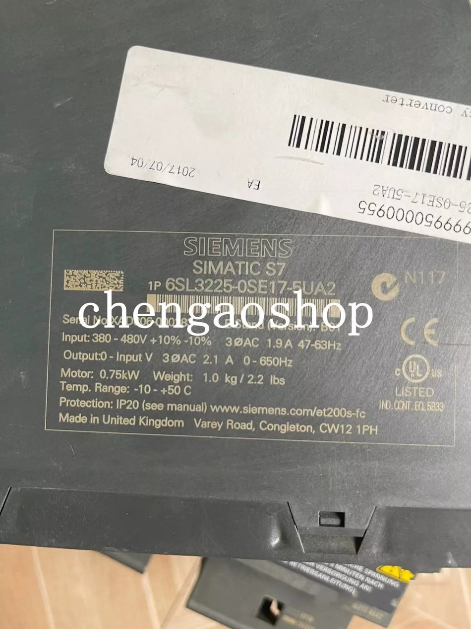 1PCS USED IPM25 6SL3225-0SE17-5UA2 power module #N8121 YF