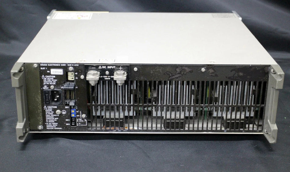 KIKUSUI PLZ1003W 150V 200A 1000W Electronic Load
