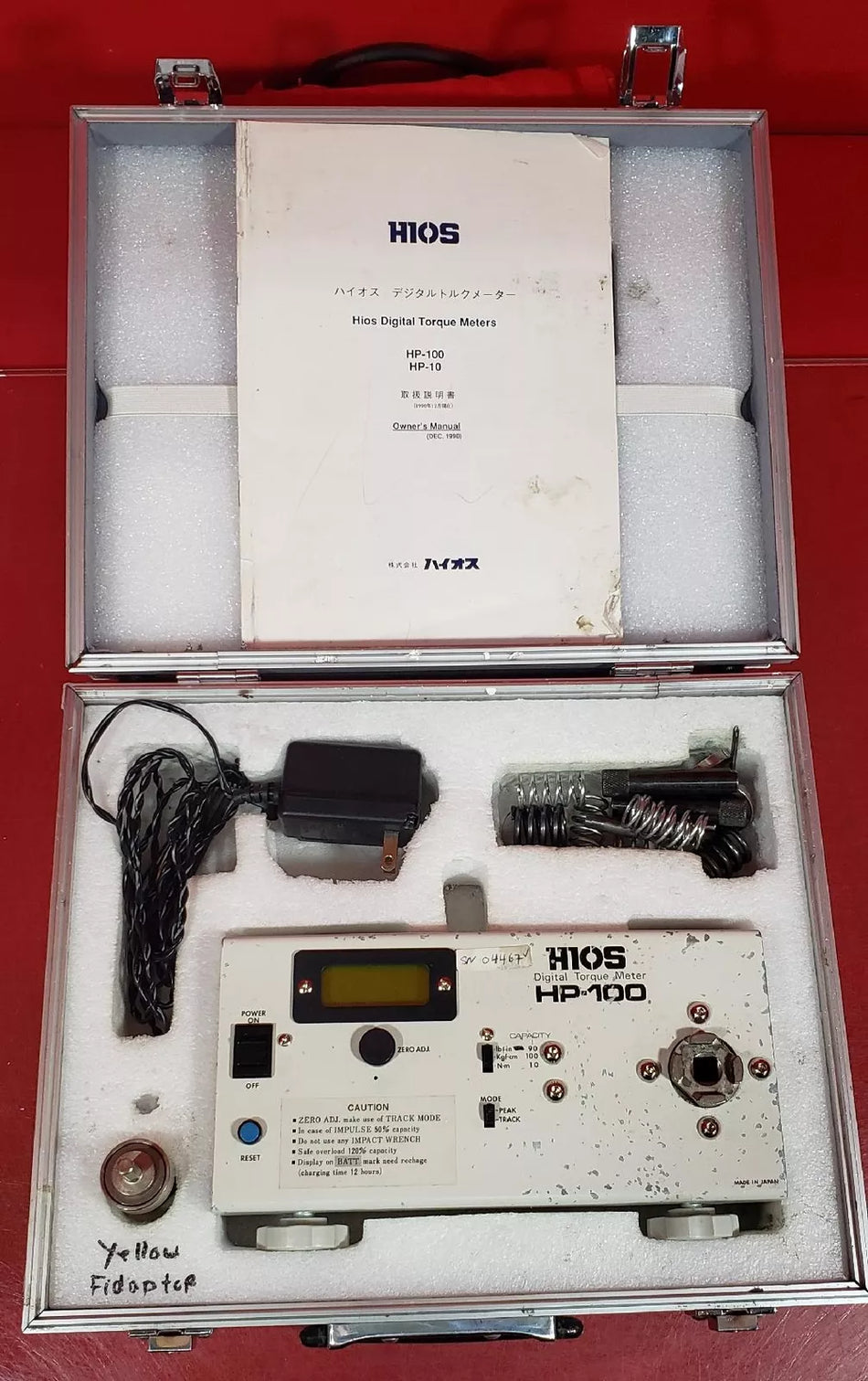 Hios HP-100 04467 Digital Torque Meter