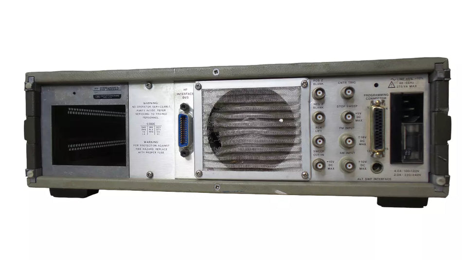 HP 8350A Sweep Oscillator Frequency Analyzer