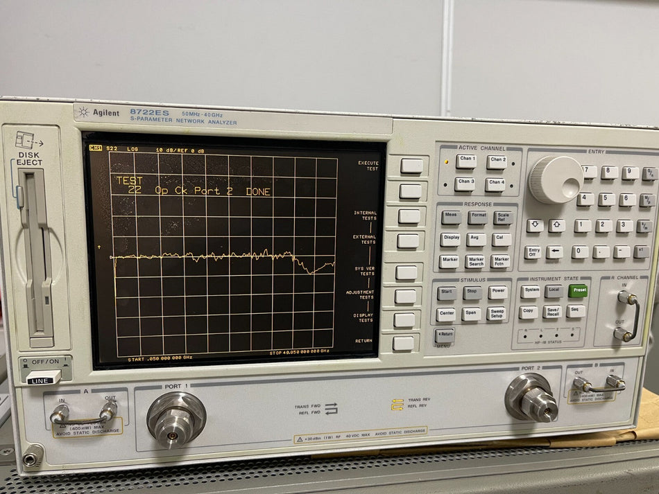 Keysight 8722ES Network Analyzer