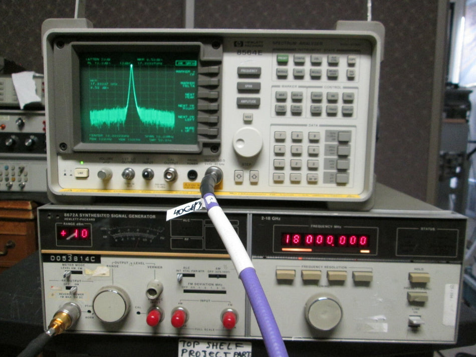 Synthesized Signal Generator by HP