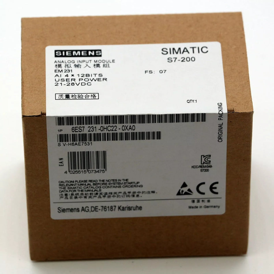 Siemens 6ES7231-0HC22-0XA0 PLC Module