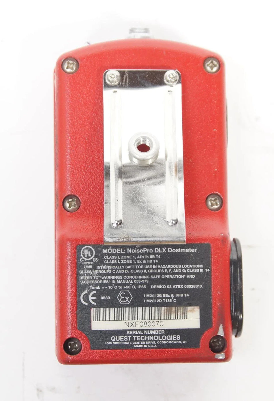 3M QUEST NoisePro DLX Personal Noise Dosimeter