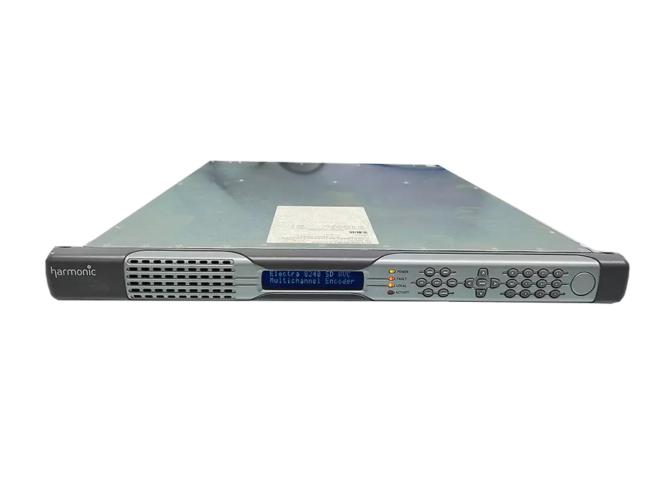 Harmonic Electra 8240 SD AVC Four Channel SD MPEG-2 Encoder IP Out FW-ELC-8K-PIP