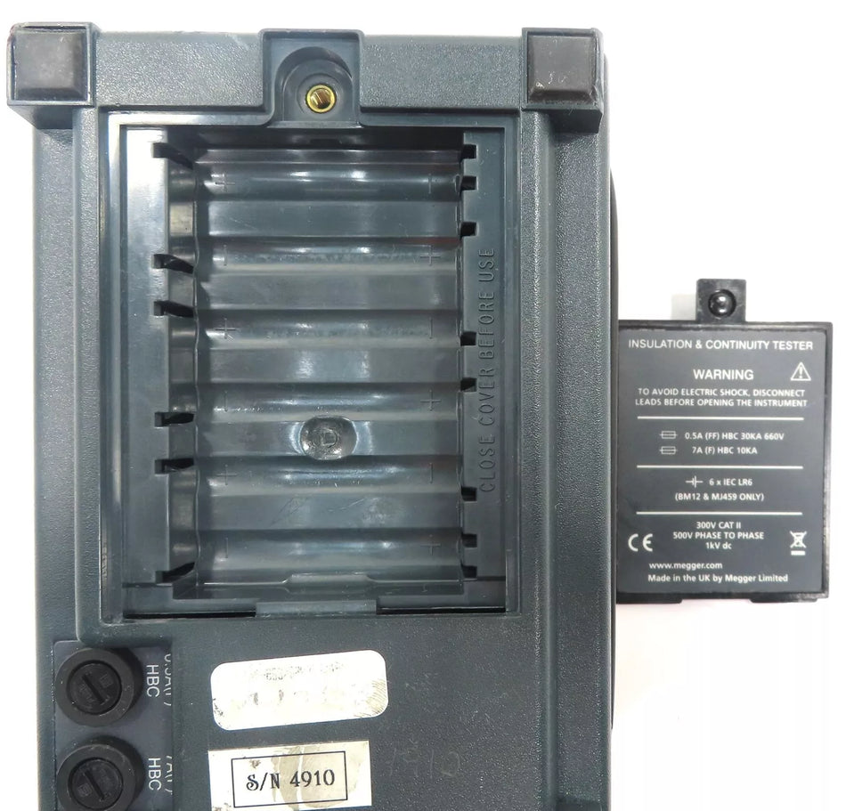 AVO MEGGER MJ159 Insulation Resistance Tester - High-Quality Testing Tool