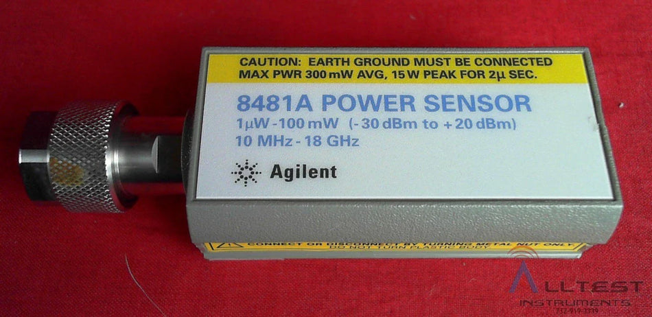 Agilent/Keysight 8481A Power Sensor, 10 MHz to 18 GHz