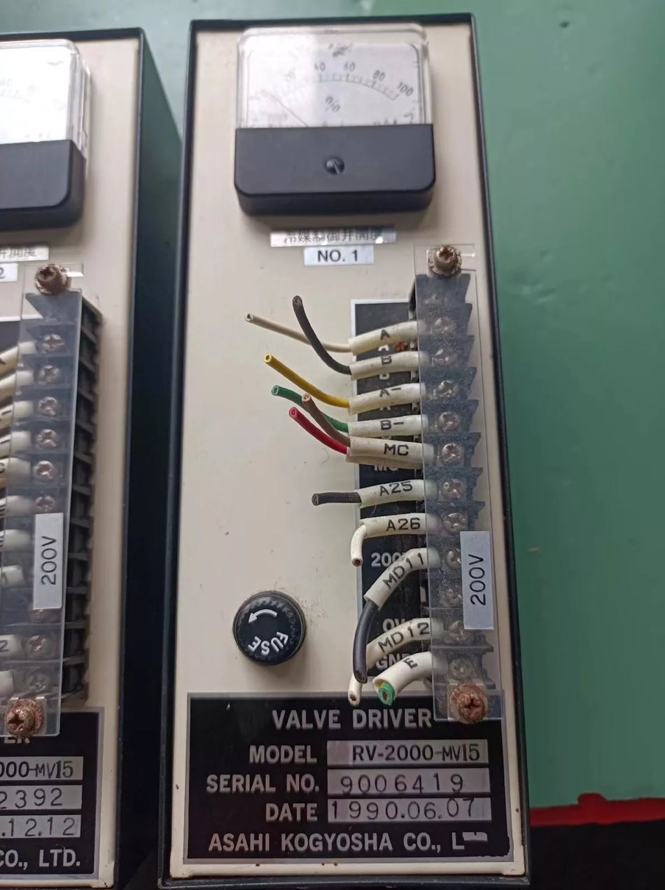 1PCS Used ASAHI RV-2000-MV15 Valve Controller