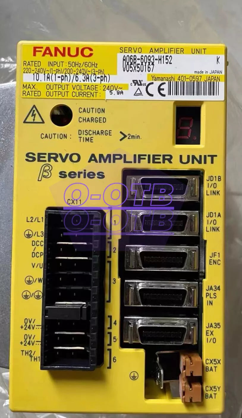 1PCS NEW A06B-6093-H152 A06B6093H152 FANUC SERVO AMPLIFIER UNIT