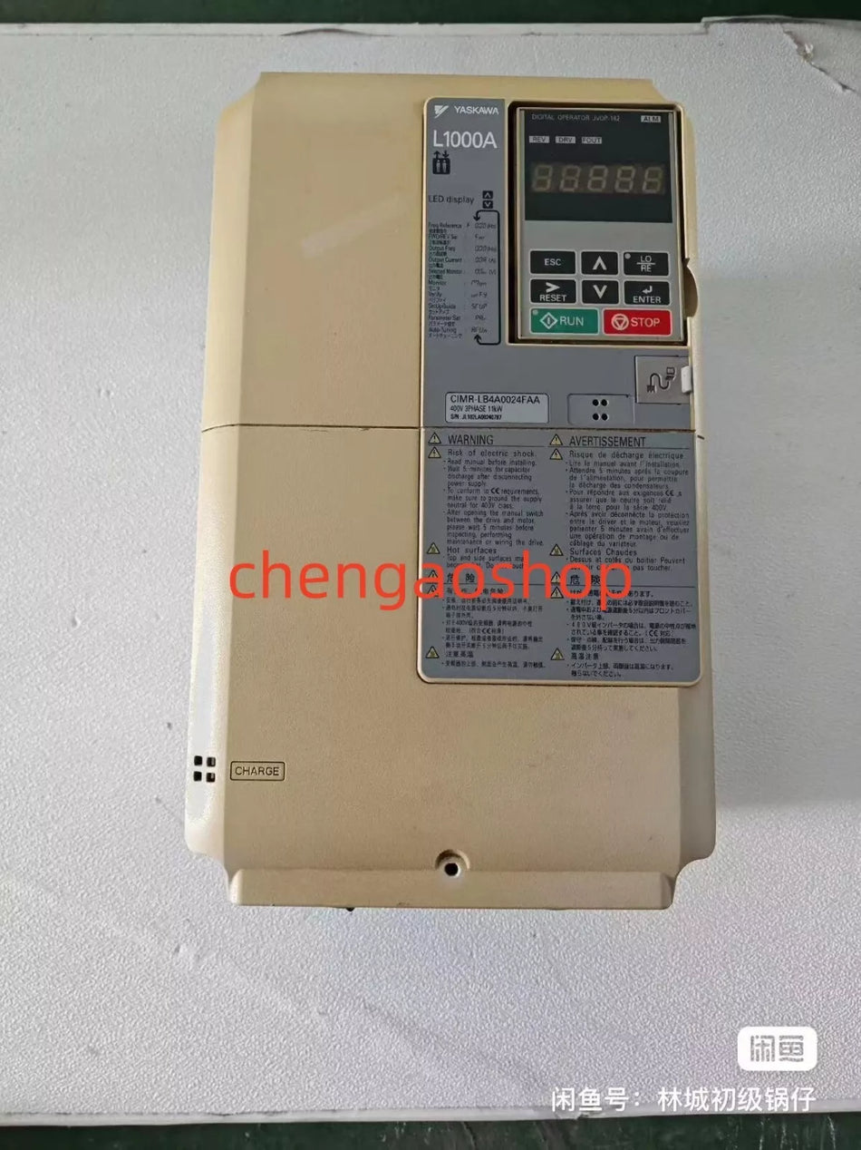 1PC USED Frequency converter CIMR-LB4A0024FAA (DHL or Fedex) #L5800Y LZ