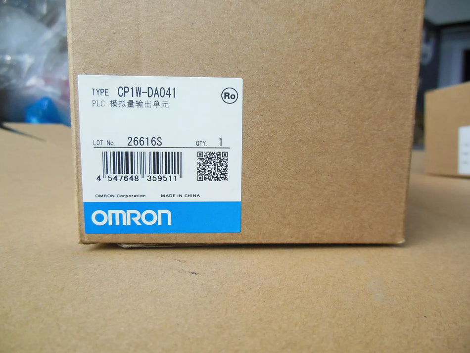 Omron PLC CP1W-DA041 Unit: Features Expedited Shipping