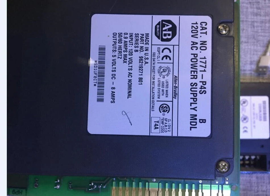 1771-P4S ControlLogix Enhanced Power Supply Module