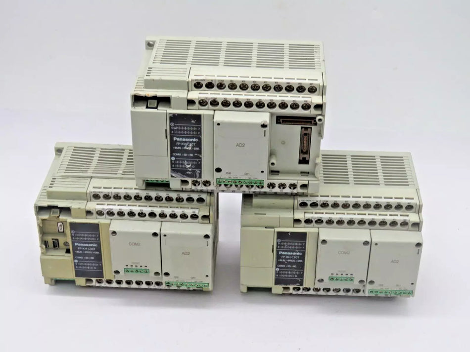 Used Panasonic AFPXHC30T-F Control Unit FP-XHC30T 100-240V 0.55A