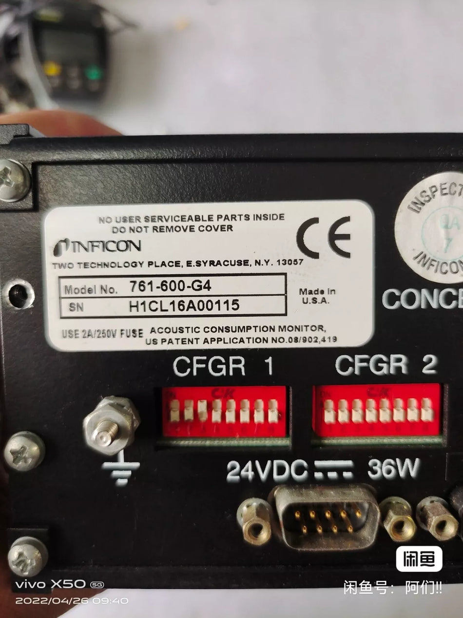 1PC USED 100% TEST INFICON 761-600-G4