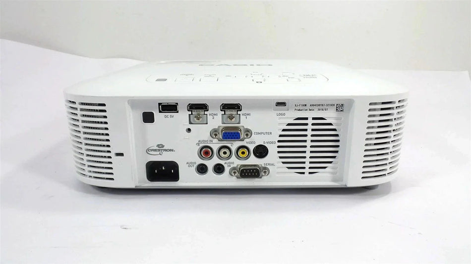 Casio XJ-F100W WXGA DLP Projector - 3500 Lumens - Light Timer:8K-10K Hours
