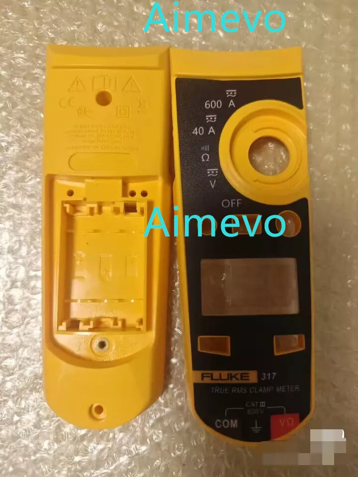 Front and Rear Shell for Fluke 317 Clamp Meter Without Spring Gasket