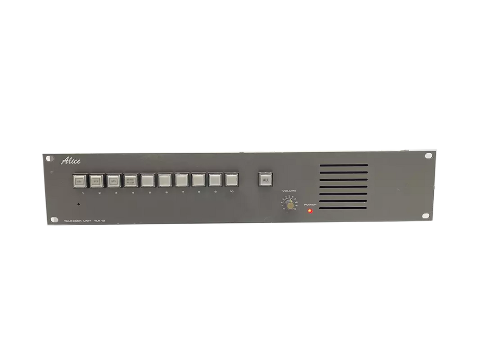 Alice Talkback Unit TLK10 for Professional Communication Systems