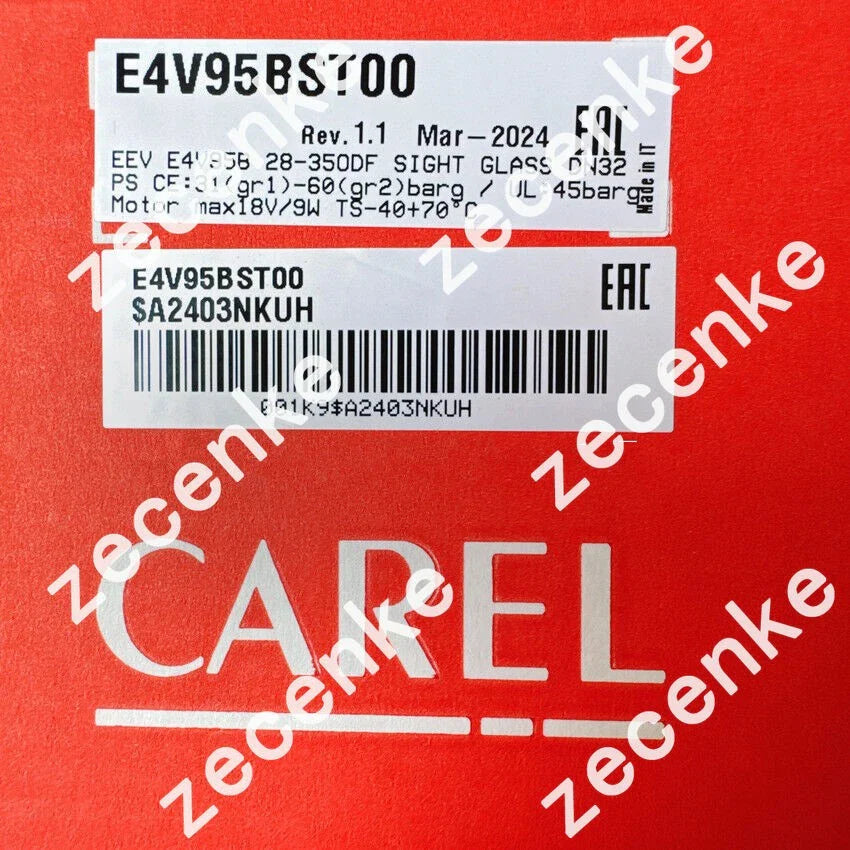 CAREL E4V95BST00 Electronic Expansion Valve - 1 Piece, New, Fast Shipping
