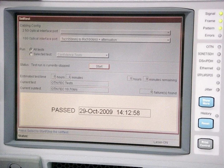 Agilent J7231B 100/108/112/609 OmniBER 10Gbps Communications Analyzer