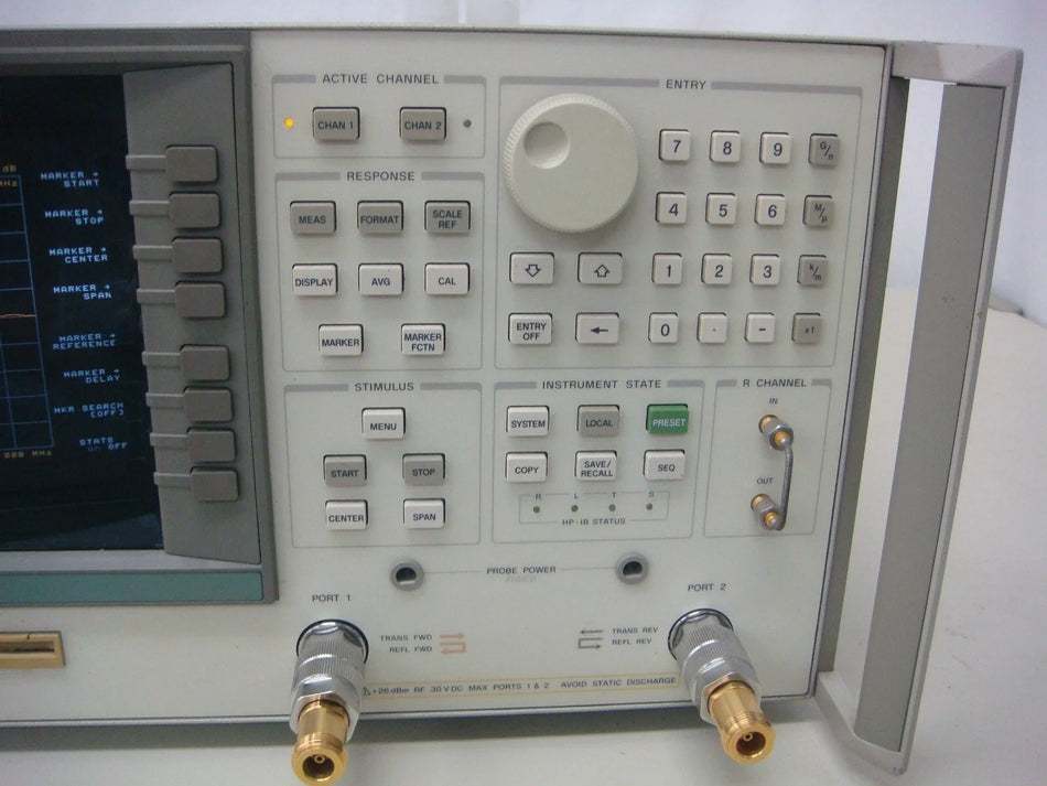 HP 8753D /010 3GHz S-parameter Test Set for FDD Failure