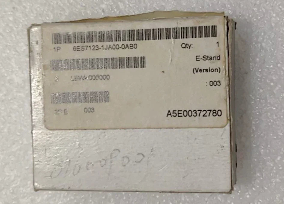 Siemens 6ES7123-1JA00-0AB0 PLC Module for Industrial Automation