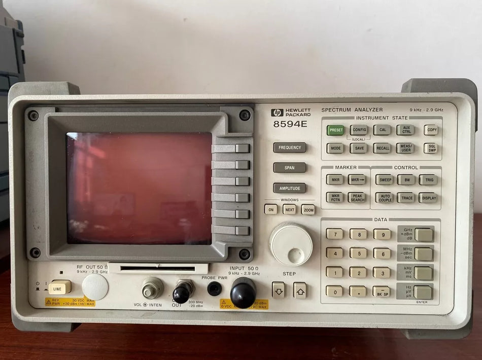 USED 1PCS HP Hewlett Packard 8594E Spectrum Analyzer