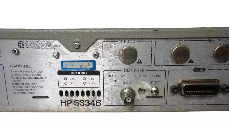 HP 5334B Universal Counter - High-precision Frequency Measurement Tool