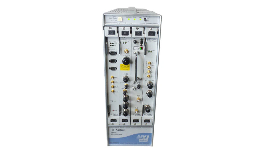 Agilent E8408A VXI Mainframe with E8491B, 89605B, E2730A, E1439A