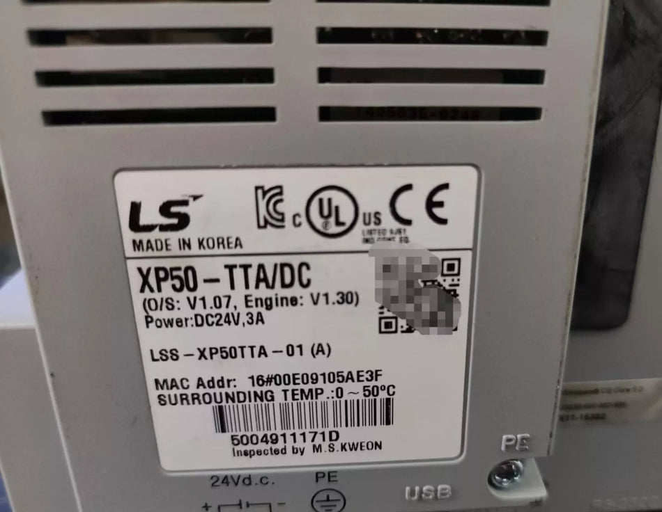 1pc USED LS XP50-TTA/DC XP50TTADC Touch Screen TESTED By #V8XX CH