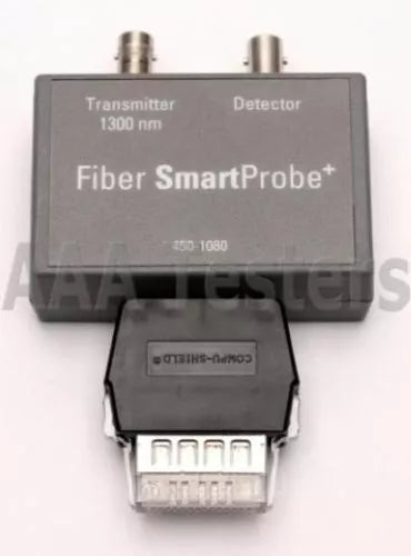 Agilent Wirescope 350 Cat5e Cat6 850 1300nm MM Fiber Cable Certifier