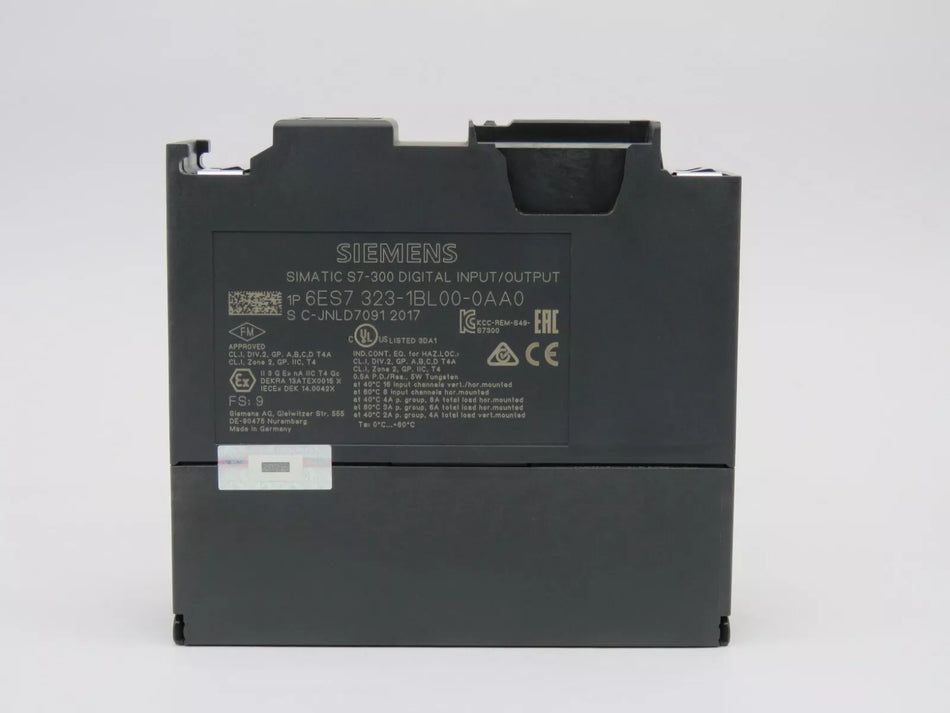 SIEMENS 6ES7323-1BL00-0AA0 Digital I/O Module for SIMATIC S7-300 24VDC 0.5A