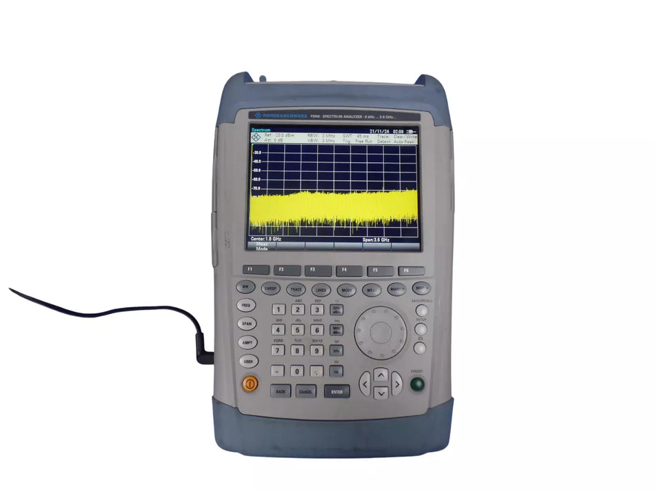Rohde & Schwarz Spectrum Analyzer FSH4, 9KHz to 3.6GHz
