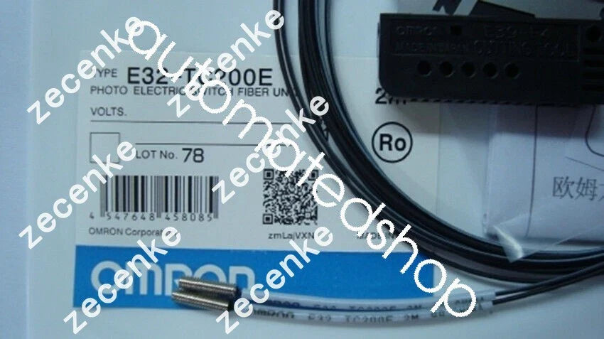 Omron E32-TC200E Photoelectric Switch Fiber New In Box Shipping DHL or FedEx