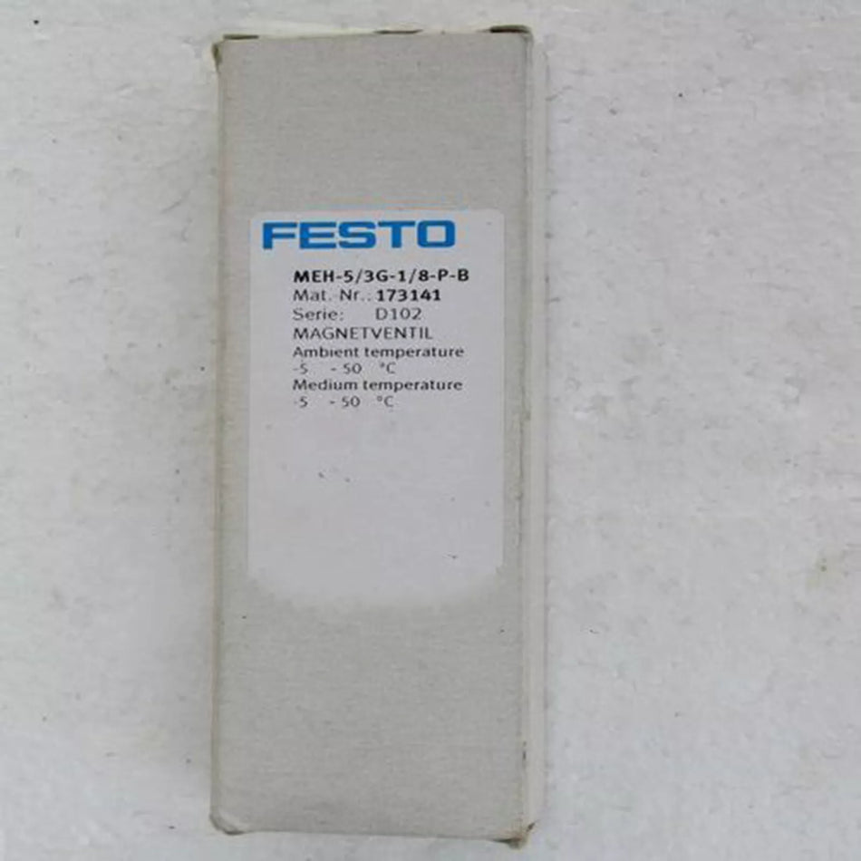 Festo MEH-5/3G-1/8-P-B 173141 Solenoid Valve 1PC New Expedited Shipping